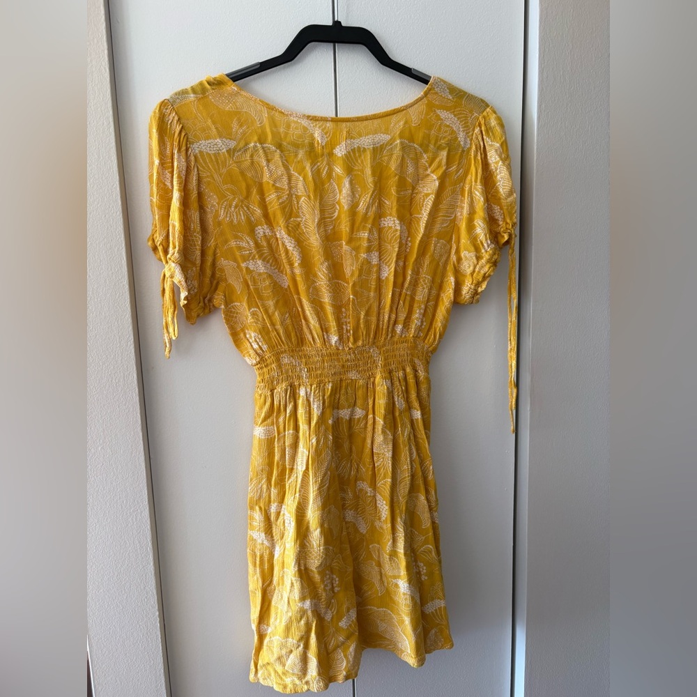 Yellow Ruffled Dress - Picture 2 of 7